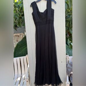 Tadashi silk evening gown